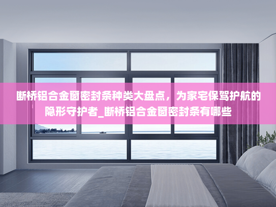 断桥铝合金窗密封条种类大盘点，为家宅保驾护航的隐形守护者_断桥铝合金窗密封条有哪些